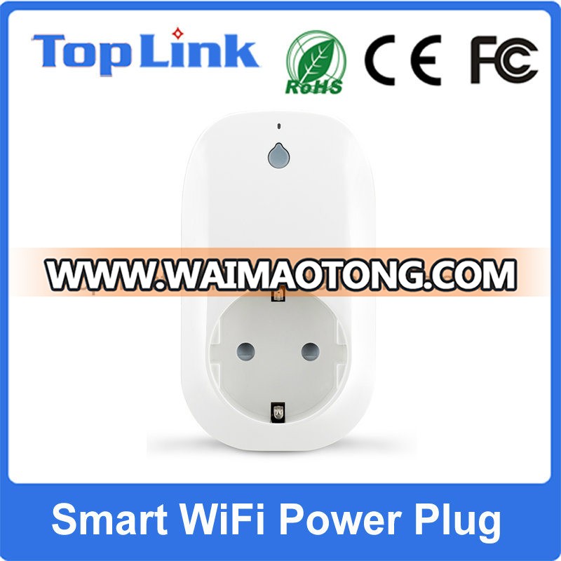 WiFi EU Type Smart Power Plug Socket Remote Control Electronic Device by Mobile Phone