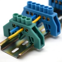 Power Distribution DIN Rail Wire Connector